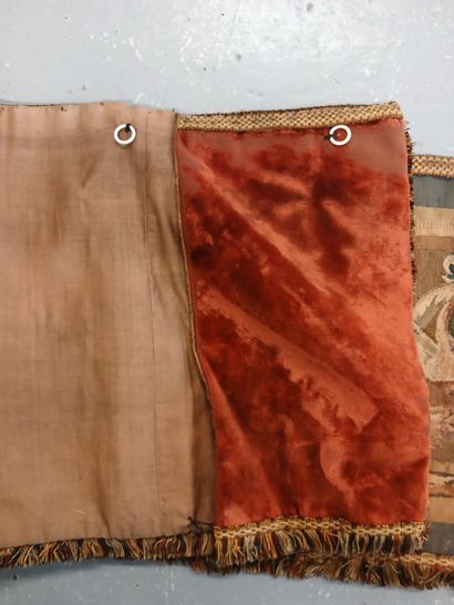 BANDEAU TAPESTRIES decorated with a Greco-Roman...