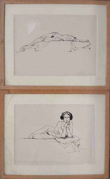 PIRON

Reclining women

Two Indian inks on...