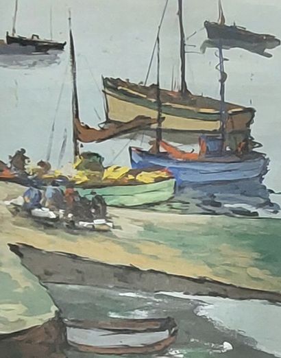 Marcel LE DOARE (XX) 

Return from fishing...