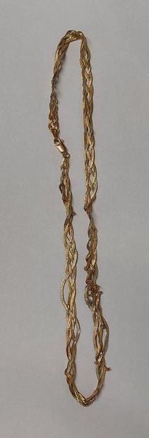 choker necklace in 18K gold

Weight : 8,20...