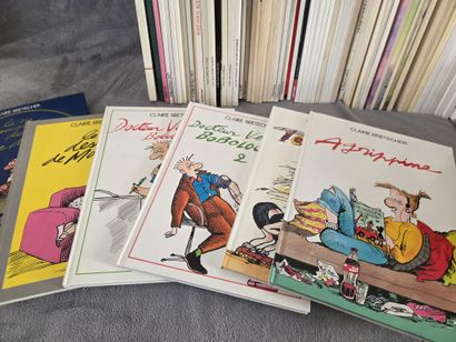 A large number of comic strips.

Many first...