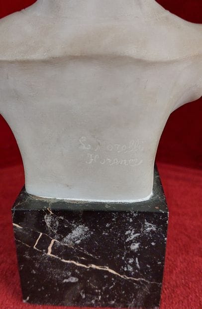 L. MORELLI

Alabaster bust of a child signed...