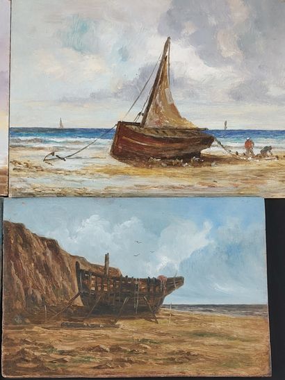 FOUR OILS

Marine

Oil on isorel 

13 x 18...