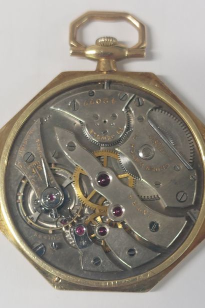 GRUEN PRECISION 

Montre à gousset en or...