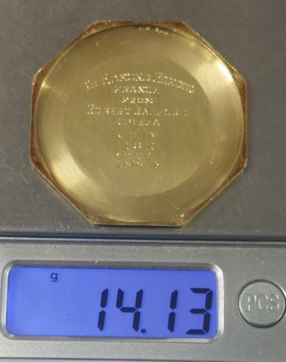 GRUEN PRECISION 

Montre à gousset en or...