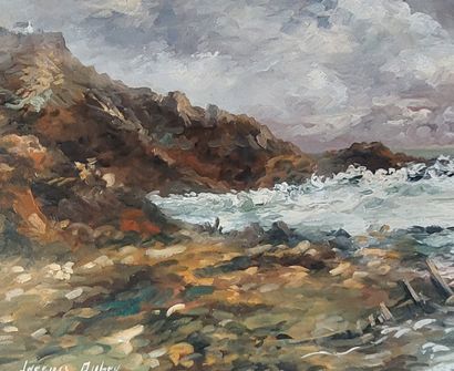 Jacques AUBRY

Seaside

Oil on canvas signed...