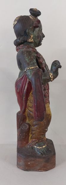 INDIA

Krishna in polychrome Terracota 

Height:...