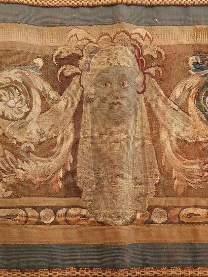 BANDEAU TAPESTRIES decorated with a Greco-Roman...