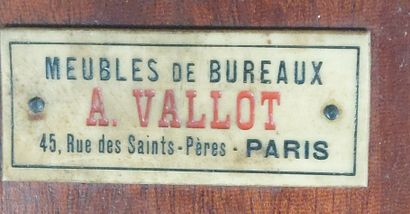 A. VALLOT 

Mahogany and mahogany veneer...