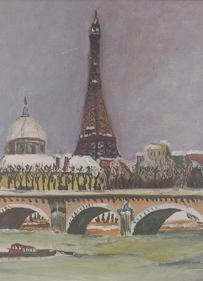 Pierre Eugène CAMBIER (1914-2001)

The Seine...