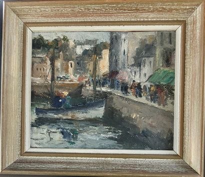 Marcel LE DOARE (XX) 

Quai du Rosmeur, Douarnenez

Unsigned...