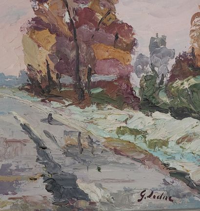 Fabien STAELEN (1944) 

Forest house in the...