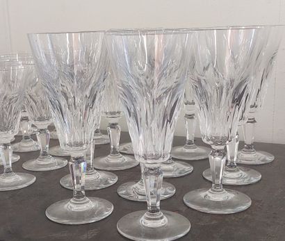 BACCARAT

Partie de service de verres en...