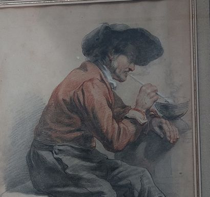 William Pieter HOEVENAAR (1808-1863) 

Smoker...
