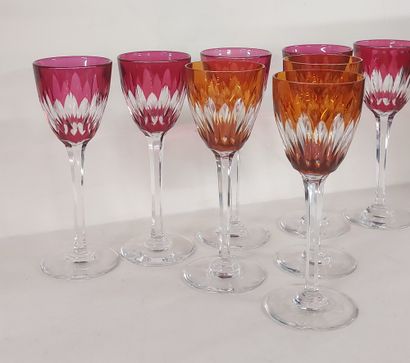 BACCARAT, modèle Cassino 

Huit verres à...