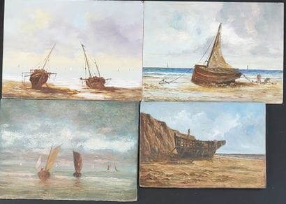 FOUR OILS

Marine

Oil on isorel 

13 x 18...