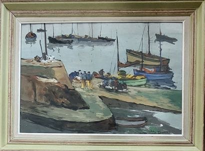 Marcel LE DOARE (XX) 

Return from fishing...