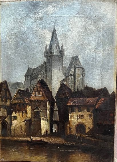 ECOLE ALLEMANDE DU XIXème siècle

Vue de...