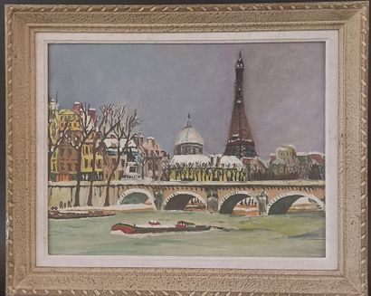Pierre Eugène CAMBIER (1914-2001)

The Seine...