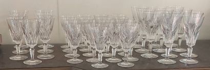 BACCARAT

Partie de service de verres en...