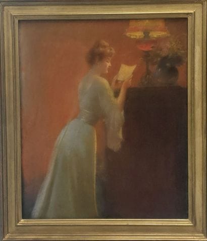Delphin ENJOLRAS (1857-1945) 

Woman reading...