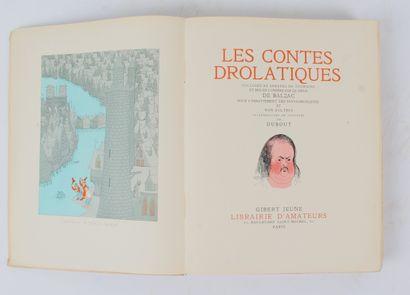 Honoré De BALZAC, illustrations by Dubout,...