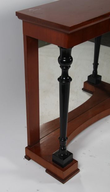 CONSOLE DE STYLE BIEDERMEIER
en bois façon...