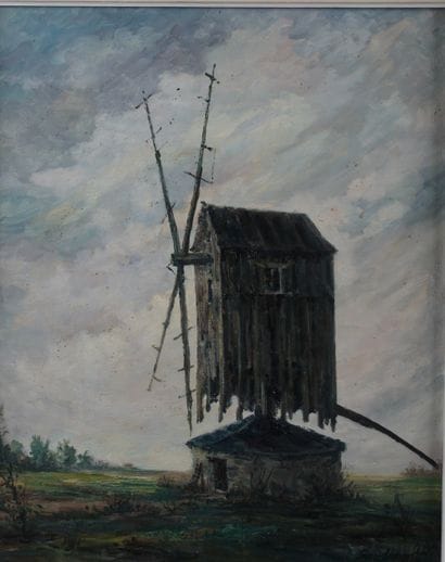 Émile SAUDEMONT (1898-1967)
The mill
Oil...