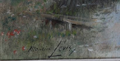 Maurice LÉVIS (1860-1940)
People near the...
