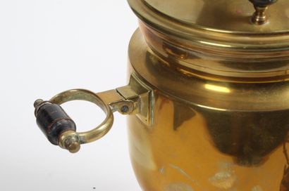 BIG SAMOVAR, in copper with removable handles....
