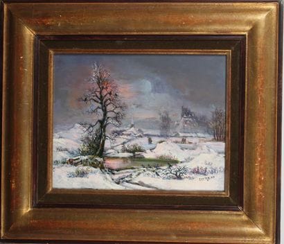 Jean RAFFY LE PERSAN (1920-2008)
Winter night...