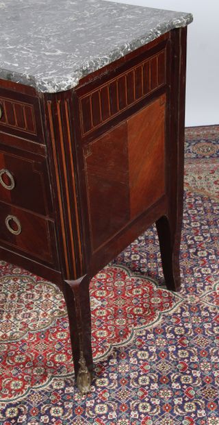 TRANSITION STYLE CHEST OF DRAWERS
with central...
