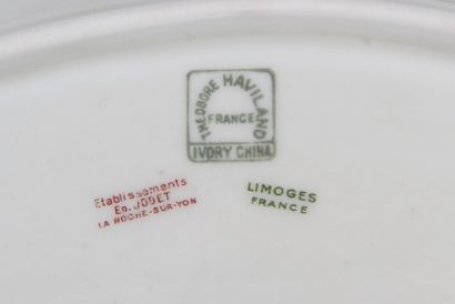 THEODORE HAVILAND, IN LIMOGES
IVORY CHINA...