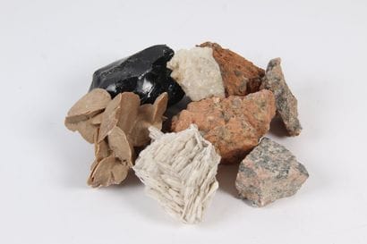 MINERAL COLLECTION :
Barite, Baryte, Sand...