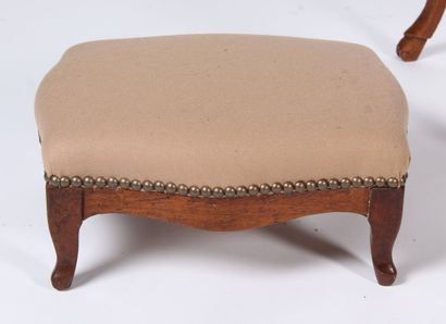 SET OF THREE FOOTRESTS
- A Regency-style...