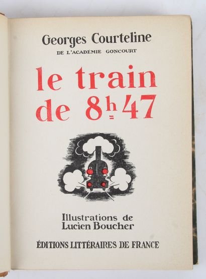 Georges COURTELINE, AUX ÉDITIONS LITTÉRAIRES...