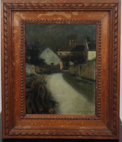 R. AZUS. SCHOOL. late 19th century 
Village...