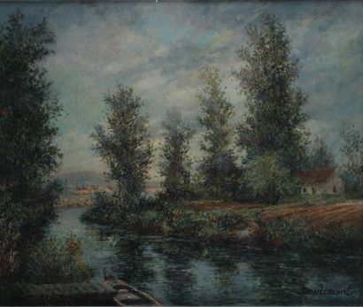 Émile SAUDEMONT (1898-1967)
Landscape with...