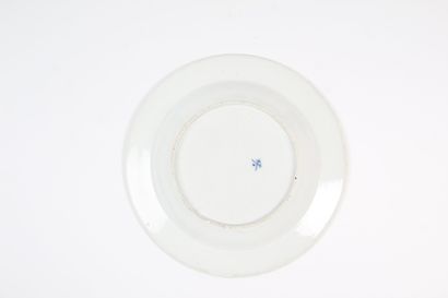 GERMAN PORCELAIN, 18th century. Blue-white...