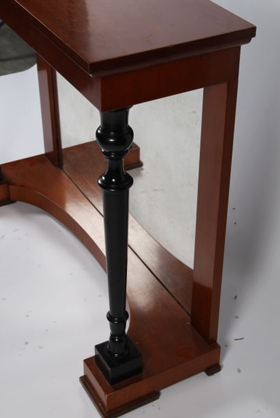 CONSOLE DE STYLE BIEDERMEIER
en bois façon...