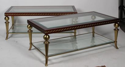PAIRE DE TABLES BASSES RECTANGULAIRES
en...