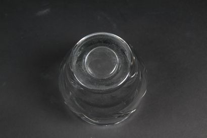 LARGE VASE
in cut crystal.
Circa 1950.
H....