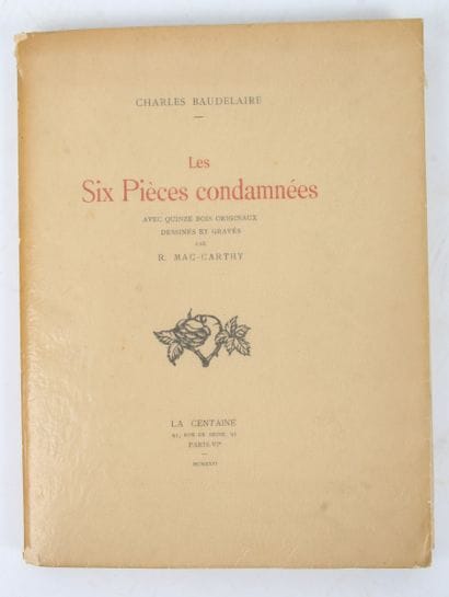 Charles BAUDELAIRE, illustrations by R. Mac-Carthy,...