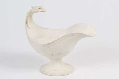 PLASTER MODEL OF A CAST SAUCIERE, with eagle-head...
