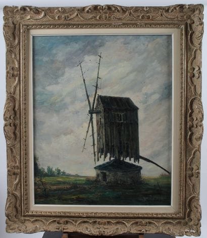 Émile SAUDEMONT (1898-1967)
The mill
Oil...