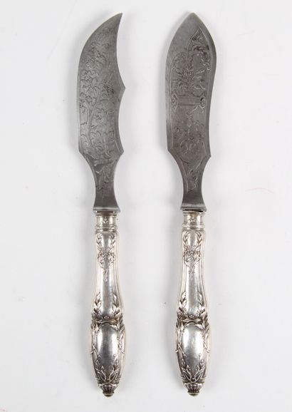 THREE HORS D'OEUVRES CUTLERY SETS AND TWO...