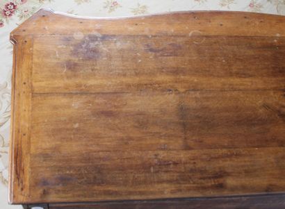 IMPORTANT BUFFET, in oak, panelled and moulded...