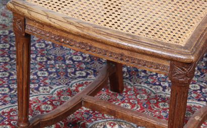 SUITE OF SIX LOUIS XVI DINING ROOM CHAIRS
in...