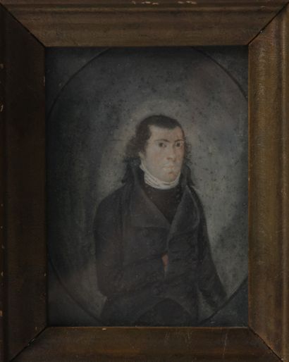 LOT OF THREE MINIATURES ON VELLUM
Two painted...