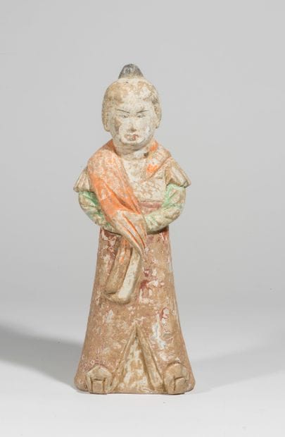 CHINE, XXe SIÈCLE, DANS LE STYLE DES TANG
Statuette...